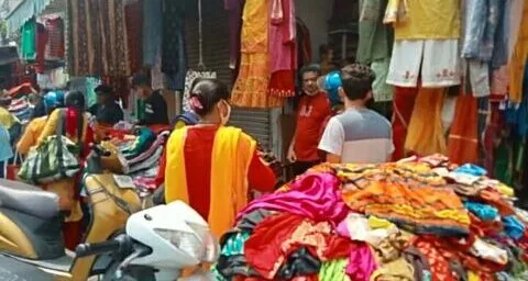 हल्द्वानी: 45 दिन के बाद खुला बाजार, दिखी रौनक
