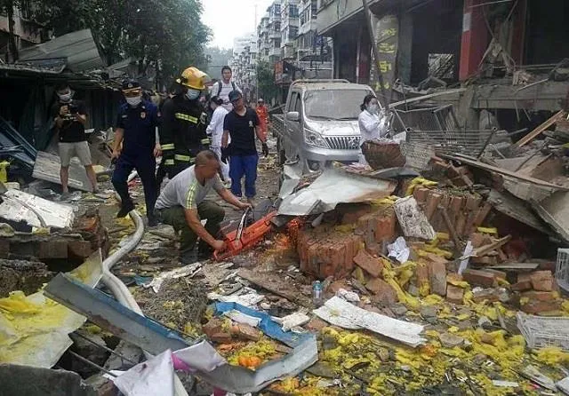 चीन में गैस पाइप विस्फोट में 12 लोगों की मौत,100 से ज्यादा घायल