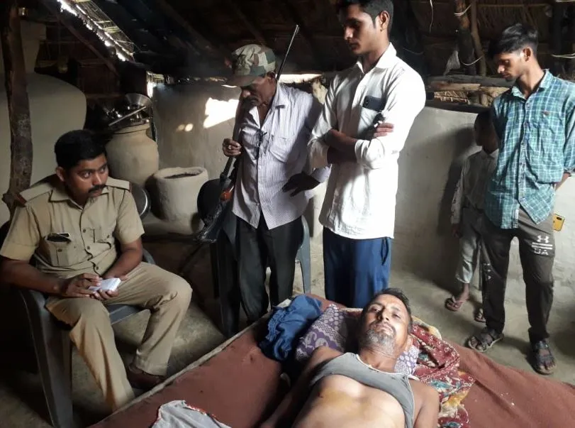 लखीमपुर खीरी: घर में घुसकर तेंदुए ने पिता-पुत्र को किया घायल