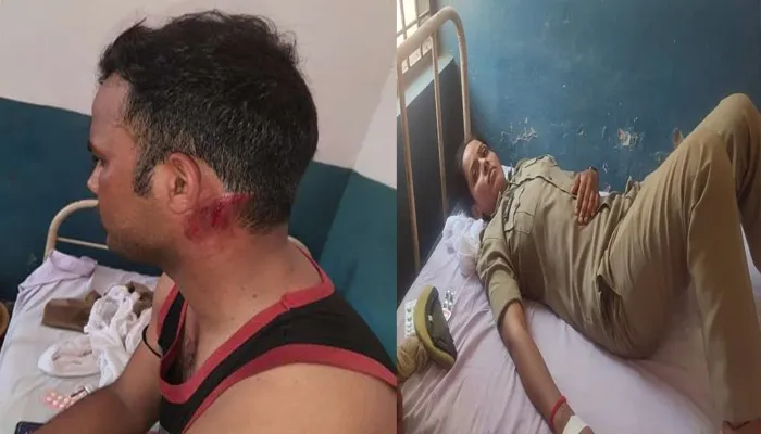 प्रयागराज: मजार पर भीड़ को जाने से रोकने पर बवाल, महिला सिपाही समेत तीन पुलिसकर्मी घायल