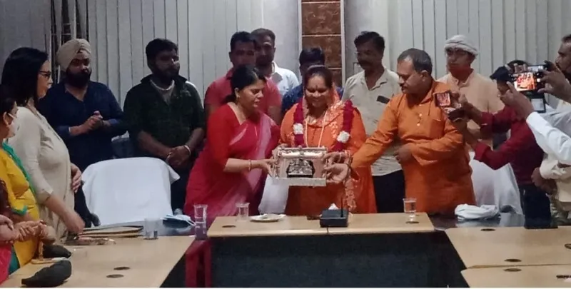 लखीमपुर खीरी: साध्वी प्राची बोली- जनसंख्या नियंत्रण कानून जल्दी लागू हो