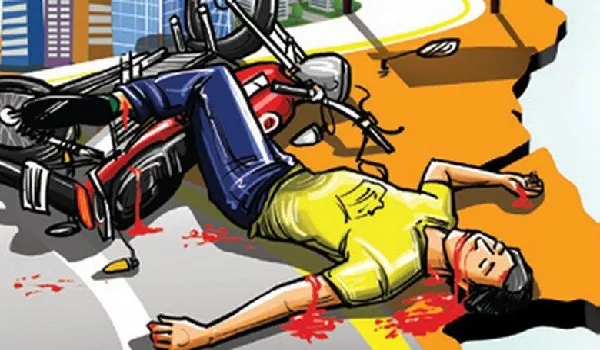 मुरादाबाद : बहन के घर से लौट रहे बाइक सवार युवक की हादसे में मौत, दो बेटे और भांजी घायल