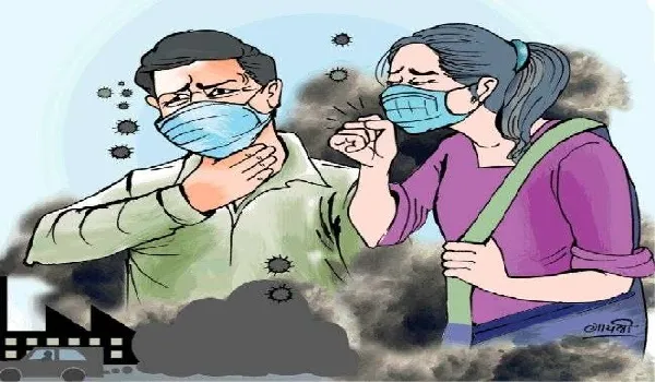 मुरादाबाद : अनलॉक के बाद फिर बढ़ा वायु प्रदूषण, वाहनों की बढ़ती अधिकता, फैक्ट्रियों से निकल रहे धुएं ने बढ़ाया ग्राफ