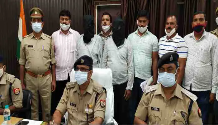 फतेहपुर: ज्वैलरी शॉप में हुई डैकती का पुलिस ने किया खुलासा, दो गिरफ्तार