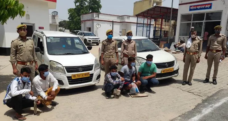 बदायूं: वाहन चोर गिरोह के छह लोग पकड़े