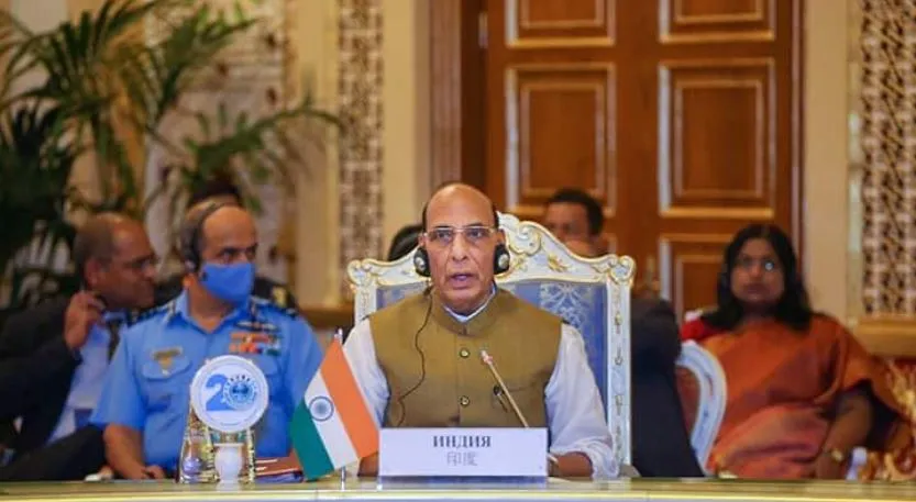 SCO Meet: राजनाथ सिंह बोले- आतंकवाद का समर्थन करना मानवता के खिलाफ
