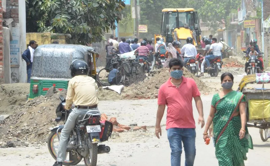 बरेली: खुर्रम गौंटिया रोड बनाने में देरी से राहगीर परेशान