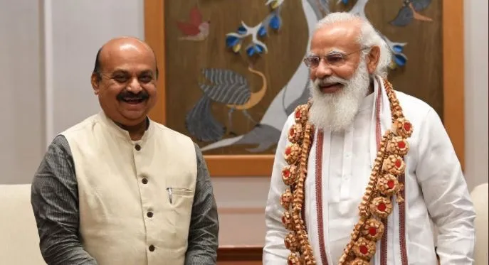 मोदी से मिलने पहुंचे कर्नाटक के नए मुख्यमंत्री, मांगा राज्य में सहयोग का समर्थन