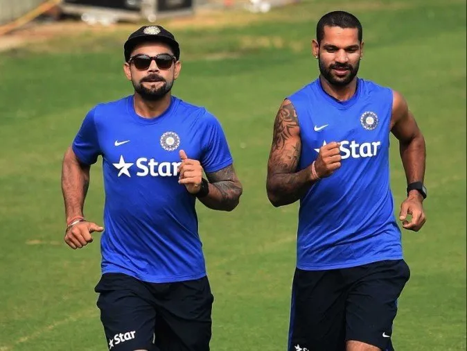 आईसीसी वनडे रैंकिंग में शिखर धवन दो पायदान के फायदे से 16वें स्थान पर, कोहली दूसरे स्थान पर कायम