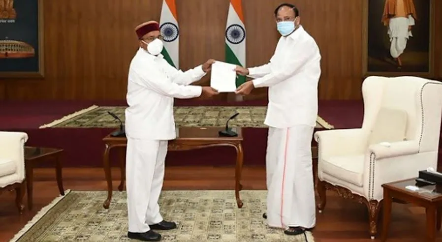 कर्नाटक के मनोनीत राज्यपाल थावरचंद गहलोत ने दिया राज्यसभा की सदस्यता से इस्तीफा