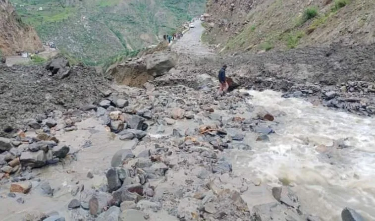 बादल फटने की घटना में बीआरओ के चार जवान अब भी लापता, सर्च ऑपरेशन जारी