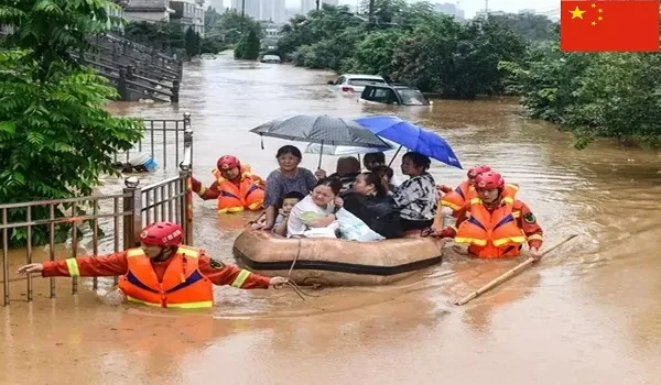 मध्य चीन में बाढ़ का कहर जारी, मरने वालों की संख्या बढ़कर 99 हुई,