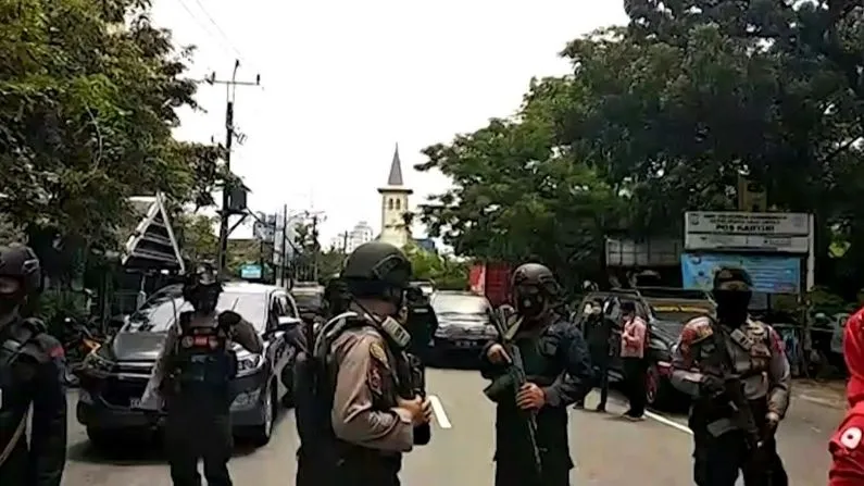 Central Indonesia में IS से संबद्ध दो संदिग्ध आतंकवादी मारे गए