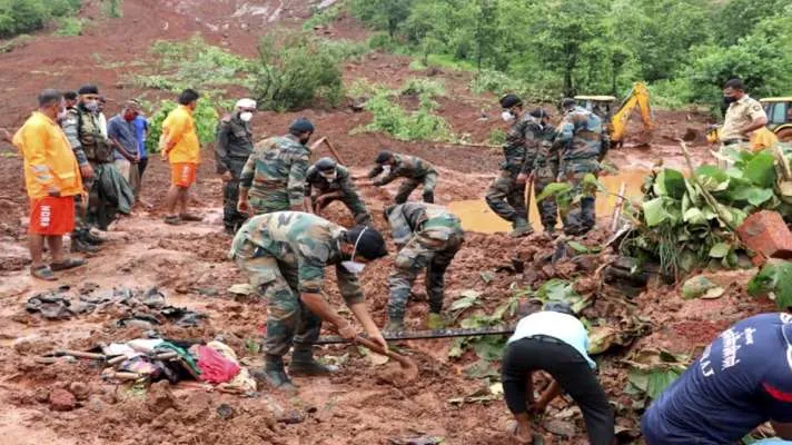 Maharashtra: पहले कोरोना ने ली जान और अब …भुस्खलन बरपा रहा कहर, 113 की मौत, NDRF की 34 team तैनात