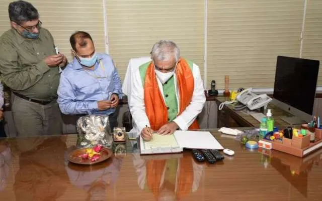 अश्विनी कुमार चौबे ने पर्यावरण, वन एवं जलवायु परिवर्तन मंत्रालय के राज्य मंत्री के रूप में संभाला कार्यभार