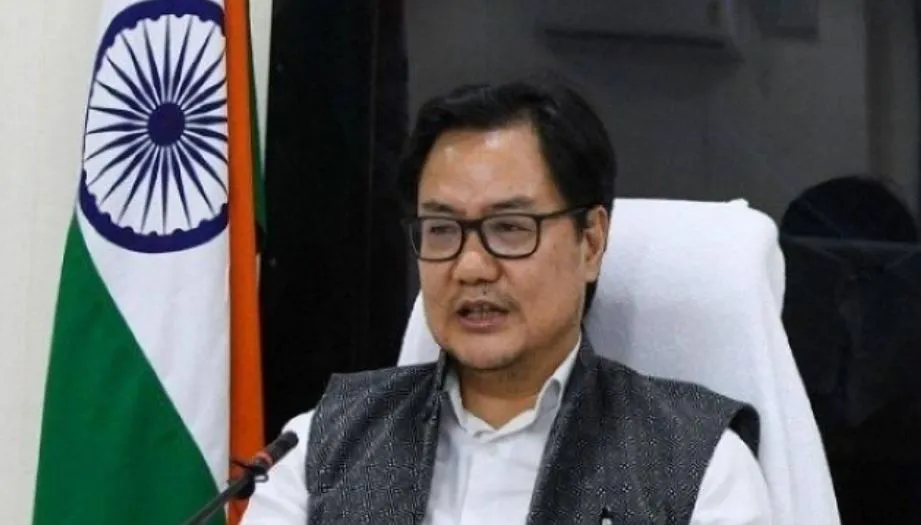 विदाई समारोह में बोले निवर्तमान खेल मंत्री रीजीजू- भारत को खेलों की महाशक्ति बनाने का सफर जारी रहेगा