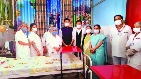 नैनीताल: अस्पताल को मिली आधुनिक एंबुलेंस, बच्चा वार्ड का हुआ शुभारंभ