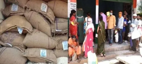 अल्मोड़ा: गल्ला विक्रेताओं ने कहा मांगे न मानी तो कर बंद कर देंगे राशन वितरण