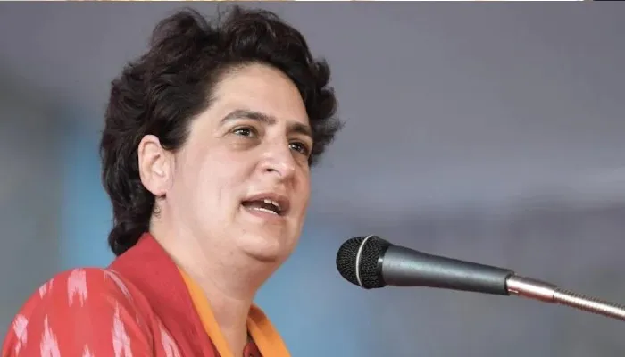 प्रियंका ने साधा निशाना, कहा- भाजपा सरकारों ने जनता को संकट में धकेलने का किया है पाप