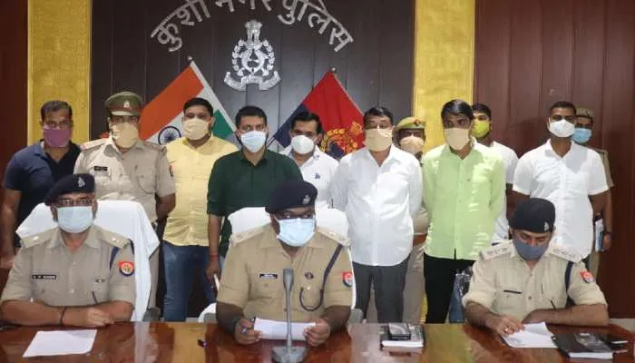 कुशीनगर: गौतस्करी में संलिप्त 25 हजार रुपये का ईनामी बदमाश मुठभेड़ में गिरफ्तार