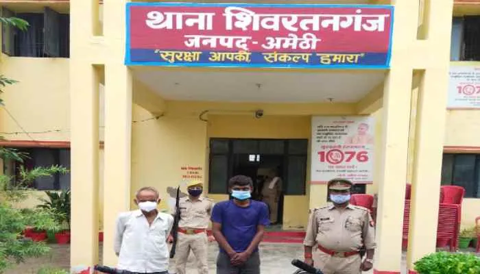 अमेठी पुलिस को मिली बड़ी कामयाबी, बाइक के साथ दो शातिर चोर गिरफ्तार