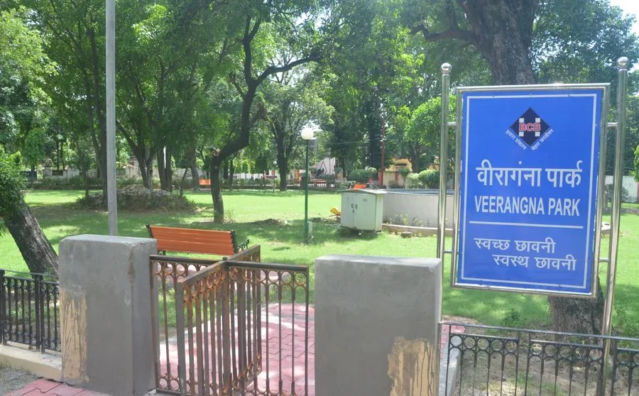 बरेली: वीरांगना पार्क अब नहीं रहा वीराना, 5 लाख रुपए से हुआ सौंदर्यीकरण