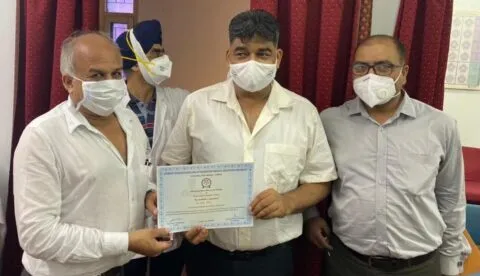 हल्द्वानी: डॉक्टर्स डे पर एसटीएच के 90 डॉक्टरों को किया सम्मानित