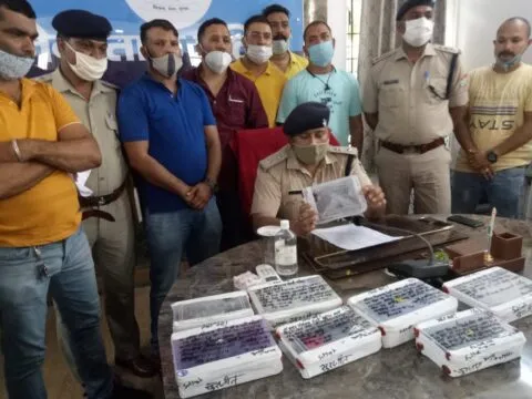 हल्द्वानी: यूपी से निकली तबाही का सामान, लालकुआं में पकड़ा