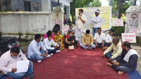 कांग्रेस ने दिया प्रधान संगठन के धरने को समर्थन, बोले-ग्राम प्रधान धरातल पर करते हैं काम फिर भी सुविधाओं से वंचित