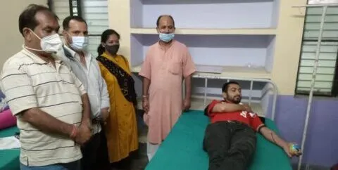 नैनीताल: ज्योलीकोट में 21 लोगों ने किया रक्तदान
