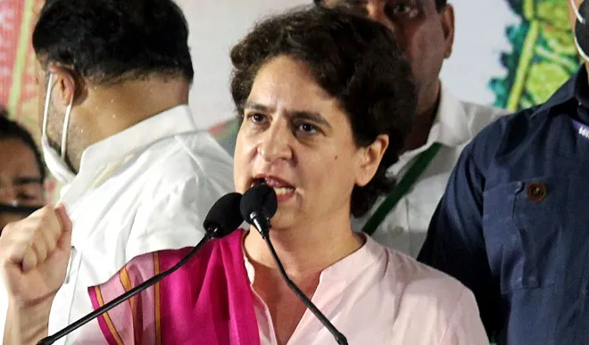 प्रियंका ने मोदी पर कसा तंज, कहा- खाद्यान सुरक्षा बनाए रखने के लिए तीनों कृषि कानूनों को निरस्त करना होगा