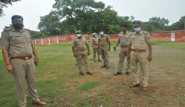 रामपुर: नहीं निकले ताजियों के जुलूस, चप्पे-चप्पे पर तैनात रही पुलिस