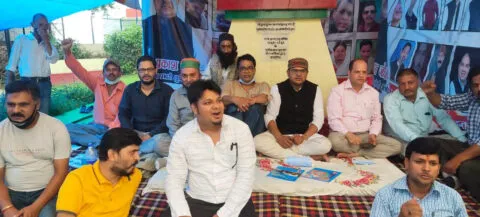 अल्मोड़ा: यूकेडी के नेता बोले- भू-कानून को लागू करवाकर ही लेंगे दम
