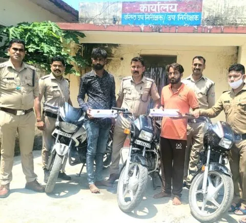 सितारगंज: नलई जंगल में बदमाशों के साथ मुठभेड़ में सिपाही घायल, दो बदमाश को पुलिस ने दबोचा