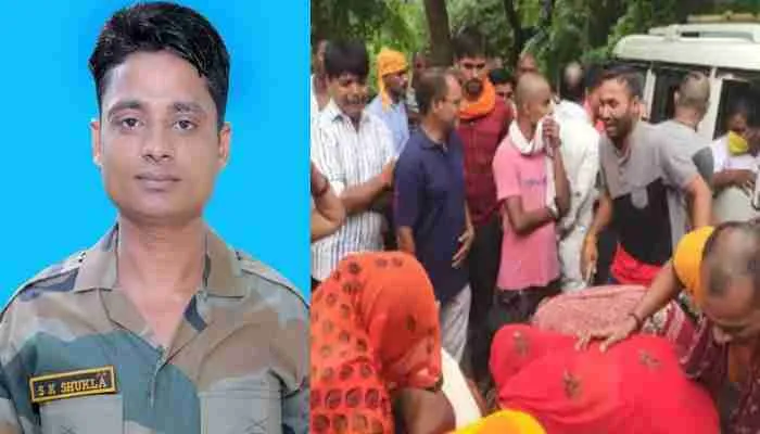 अमेठी: छुट्टी पर घर आये सेना के जवान की बुखार से मौत, सदमे में परिजन