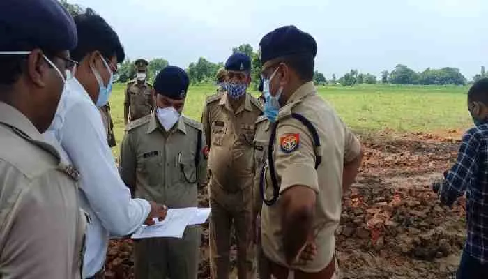 गोरखपुर: राष्ट्रपति के कार्यक्रम स्थल का एडीजी जोन ने किया निरीक्षण, दिए ये निर्देश