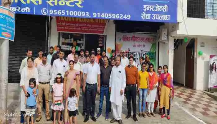 रायबरेली: फिनिक्स हॉस्पिटल में बड़े हर्सोल्लास के साथ मनाया गया 75 वां स्वतंत्रता दिवस