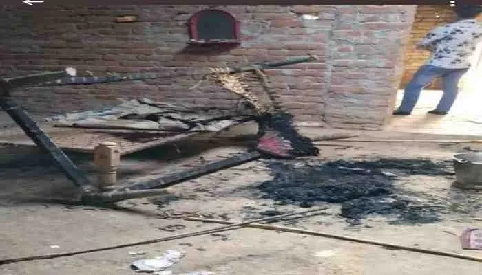 कानपुर: इस बड़ी वजह के चलते पत्नी को आग के हवाले कर वृद्ध ने लगाई फांसी