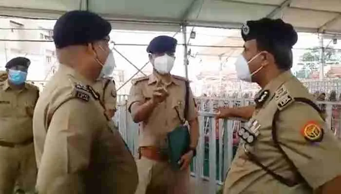 अयोध्या: राष्ट्रपति के आगमन की तैयारियों का एडीजी एनएन सावंत ने लिया जायजा