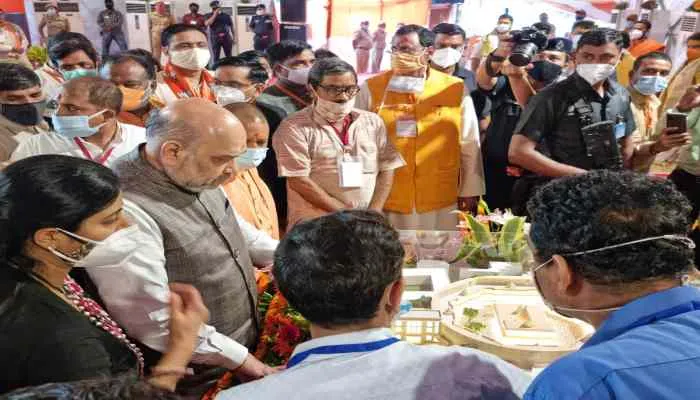 मिर्जापुर: अमित शाह ने योगी के कार्यों को सराहा, कहा- अब कोई माफिया दिखाई नहीं देता