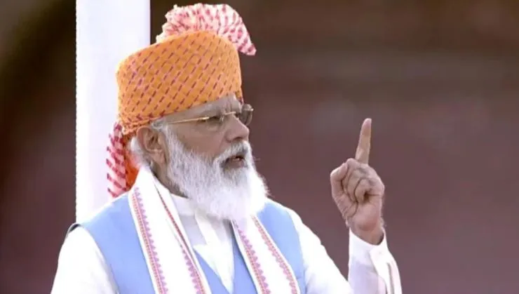 स्वतंत्रता दिवस के मौके पर पीएम मोदी बोले- अगले 25 साल भारत के सृजन का अमृतकाल