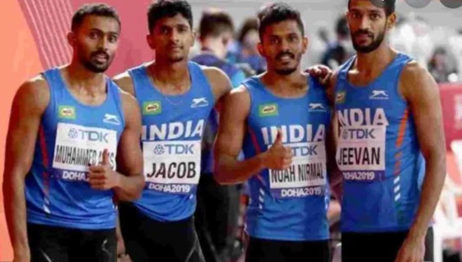 भारतीय रिले टीम ने ओलंपिक में बनाया नया एशियाई रिकॉर्ड, फिर भी फाइनल में नहीं, जानिए क्यों?