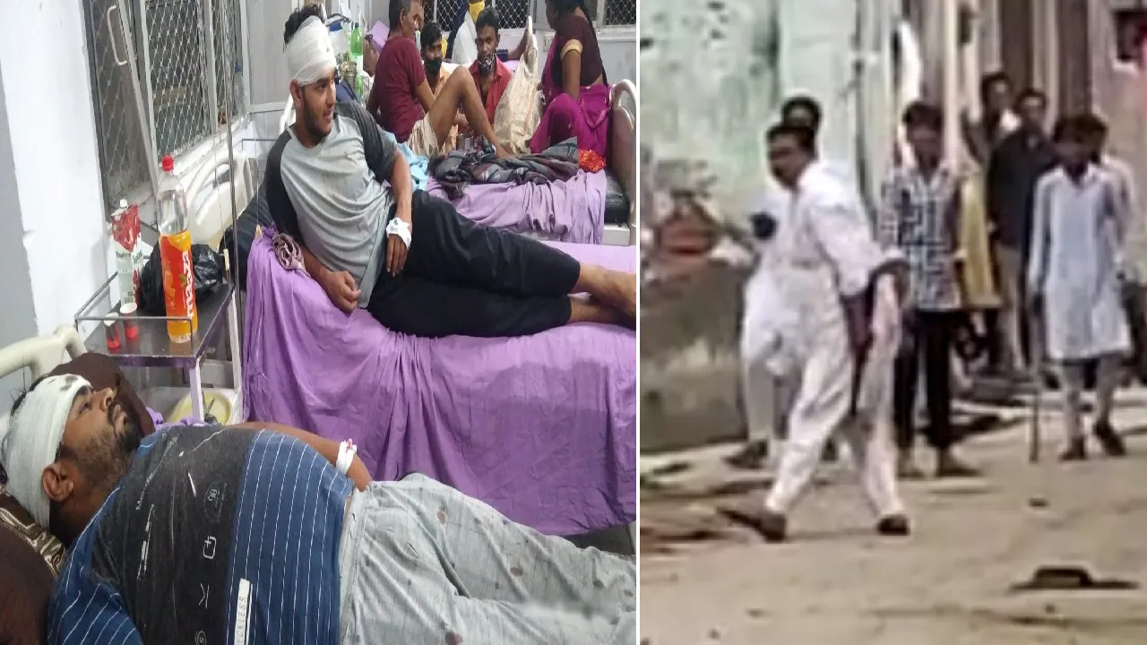 रामपुर: शहर से सटे बगी गांव में जमकर फायरिंग-पथराव, 20 घायल, छह की हालत गंभीर