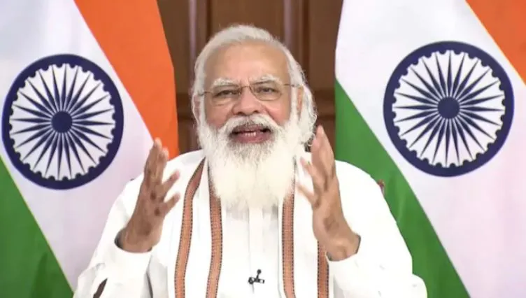 पीएम मोदी ने किसानों को बताया, फायदे के लिए है तीन कृषि कानून