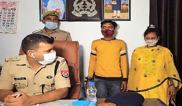 मुरादाबाद: सौतेले भाई की हत्यारोपी बहन प्रेमी संग गिरफ्तार, राज खुलने पर फरार था प्रेमी-युगल