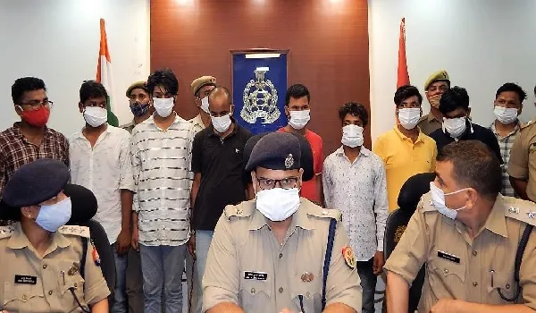 मुरादाबाद: पकड़े गए साल्वर गैंग के सदस्य, कासिम, ब्रजेश और सोनू चला रहे थे पूरा गिरोह