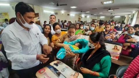 हल्द्वानी: नगर निगम में मुख्यमंत्री महालक्ष्मी योजना किटों का किया गया वितरण