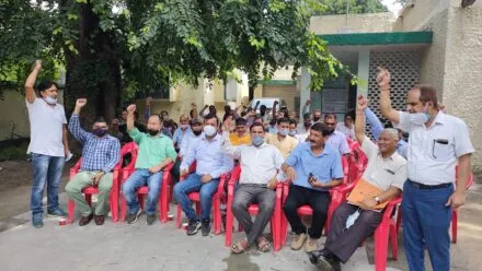 हल्द्वानी: पेयजल निगम के राजकीयकरण की मांग को लेकर कर्मचारी मुखर