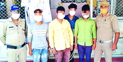 रामनगर: युवती से सामूहिक दुष्कर्म, चार आरोपी गिरफ्तार