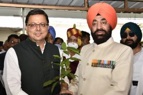 मुख्यमंत्री धामी ने नवनियुक्त राज्यपाल गुरमीत सिंह के शपथ ग्रहण समारोह किया प्रतिभाग